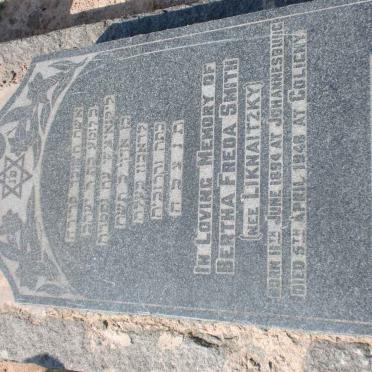 SMITH Bertha Freda nee LIKNAITZKY 1894-1948