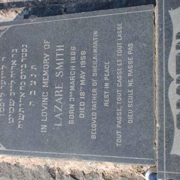 SMITH Lazare 1886-1958
