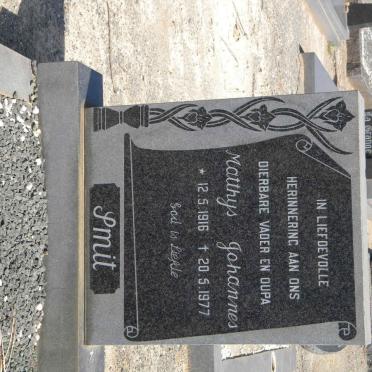 SMIT Mathys Johannes 1916-1977 &amp; Maria Catharina 1921-1974