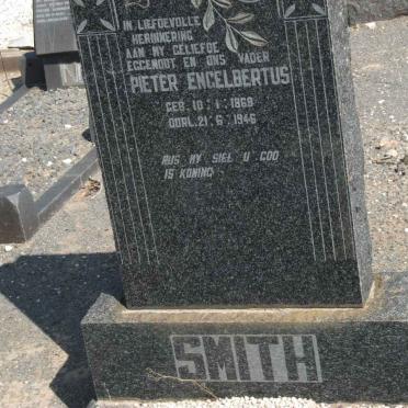 SMITH Pieter Engelbertus 1869-1946