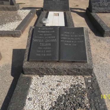 THERON Sophia Jacoba nee LOUBSER 1899-1956