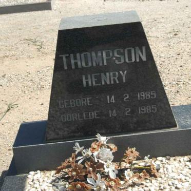 THOMPSON Henry 1984-1984