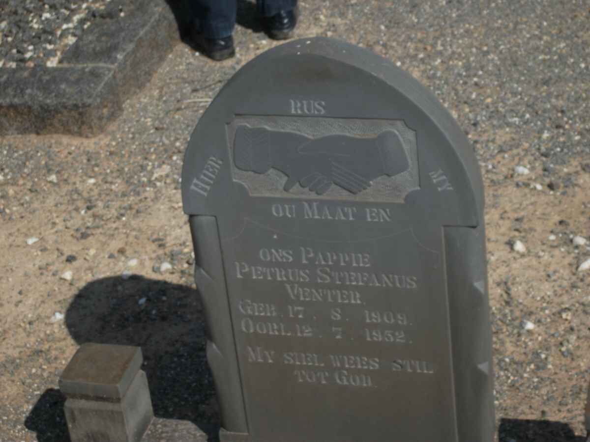 VENTER Petrus Stefanus 1909-1952