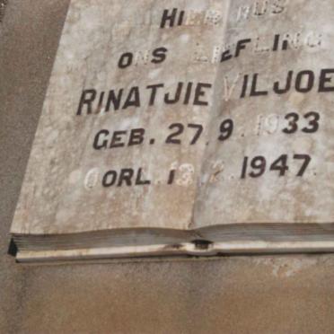 VILJOEN Rinatjie 1933-1947