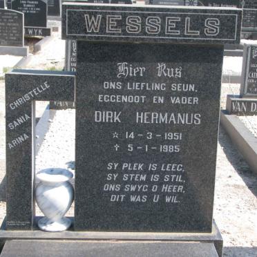 WESSELS Dirk Hermanus 1951-1985