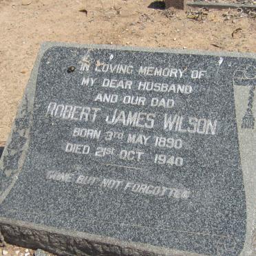 WILSON Robert James 1890-1940
