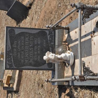 STEYN Theunis Frederick Jacobus 1953-1953