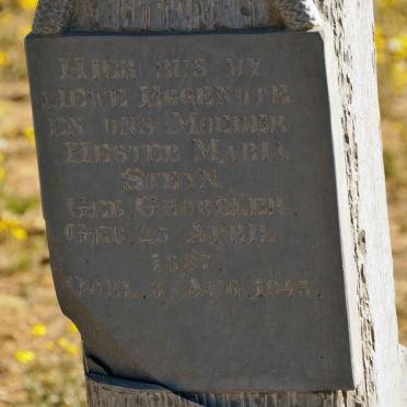 STEYN Hester Maria nee GROBELER 1887-1945