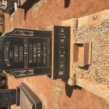 LIEBENBERG Johanna Jacloba 1853-1933