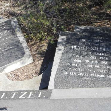 COETZEE Herculas Albertus 1906-1968 &amp; Hester Salomina DE JAGER 1905-1986