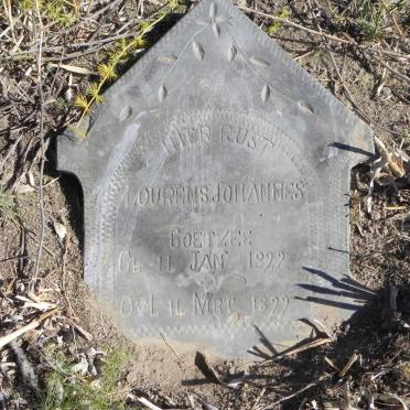 COETZEE Lourens Johannes 1899-1899