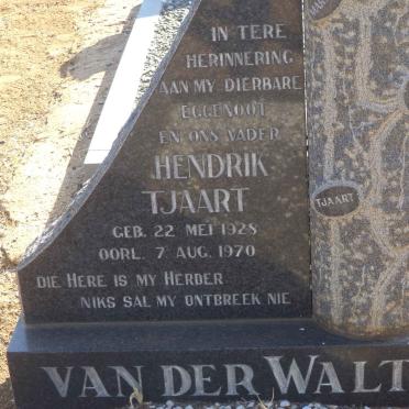WALT Hendrik Tjaart, van der 1928-1970