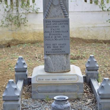 FERREIRA Johan Christiaan 1918-1946