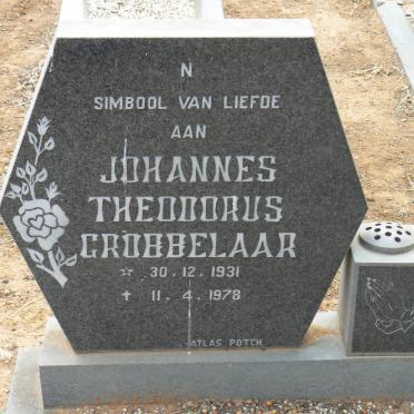 GROBBELAAR Johannes Theodorus 1931-1978