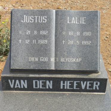 HEEVER Justus, van den 1912-1989 &amp; Lalie 1910-1992
