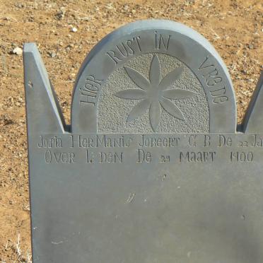 JOBEERT Josia Hermanis 1900-1900