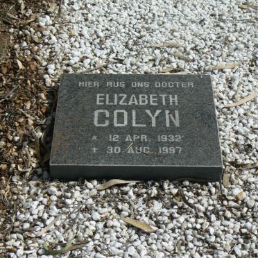 COLYN Elizabeth 1932-1997