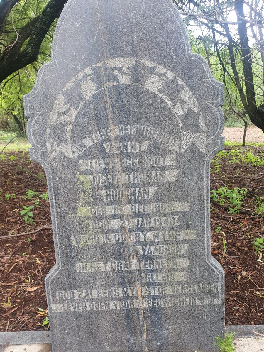 HODGMAN Joseph Thomas 1906-1940