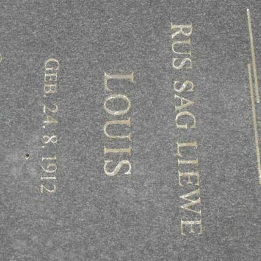 CRONJE Louis 1912-1997