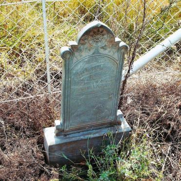 North West, LICHTENBURG district, Manana, Cemetery