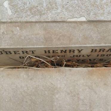 BRADLEY Hubert Henry -1900