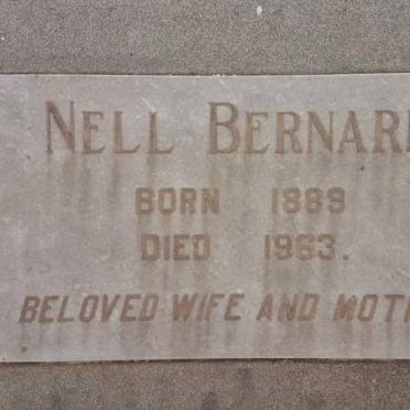 BERNARD Nell 1889-1963