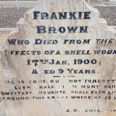 BROWN Frankie -1900