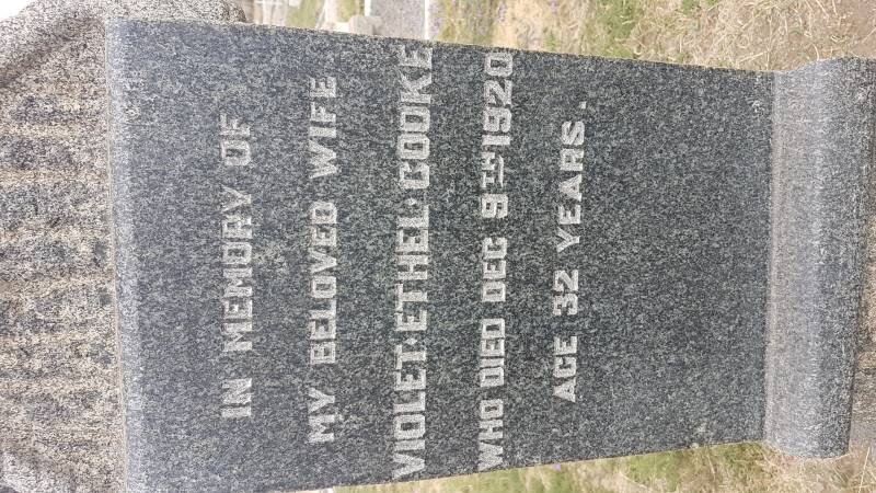 COOKE Violet Ethel -1920