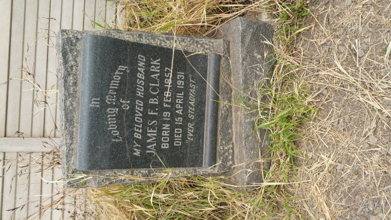 CLARK James F.B. 1857-1931