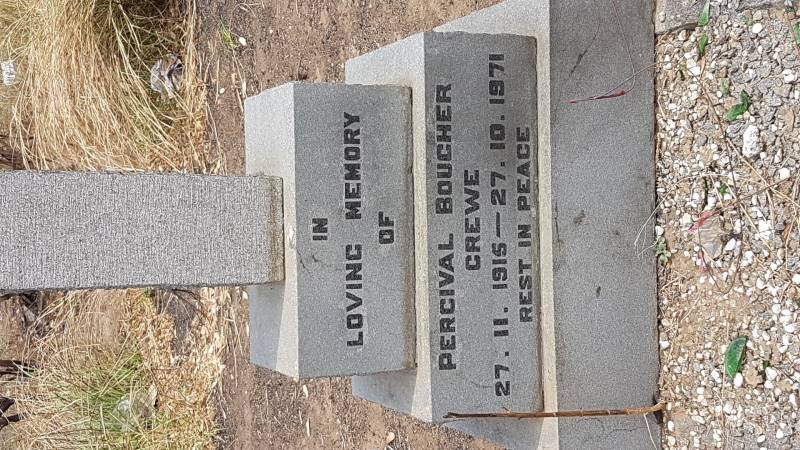 CREWE Percival Boucher 1915-1971