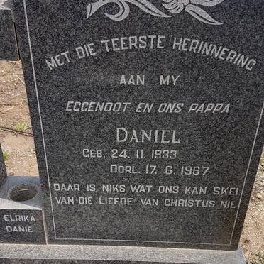 COETZEE Daniel 1933-1967