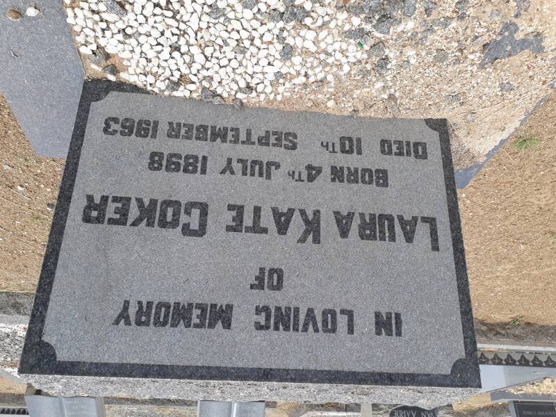 COKER Laura Kate 1898-1963