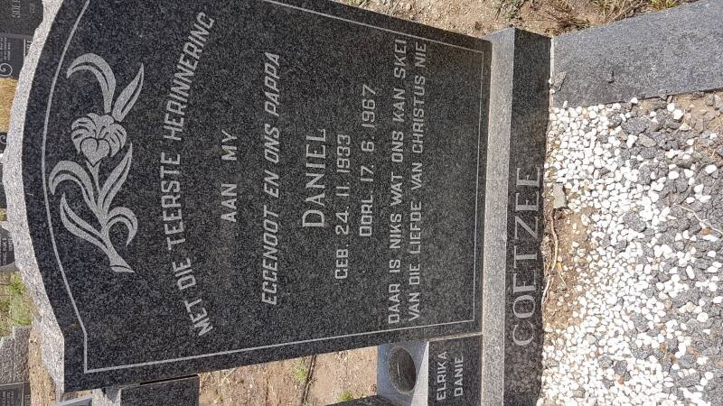 COETZEE Daniel 1933-1967