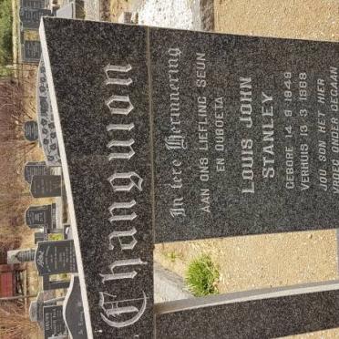 CHANGUION Louis John Stanley 1949-1968