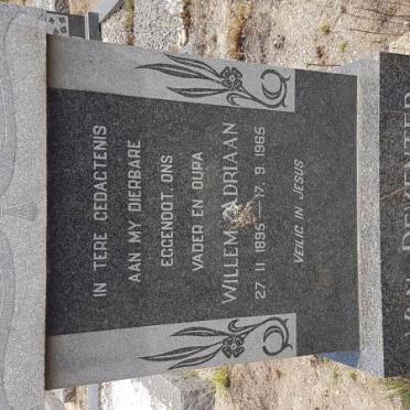 DEVENTER Willem Adriaan, van 1895-1965