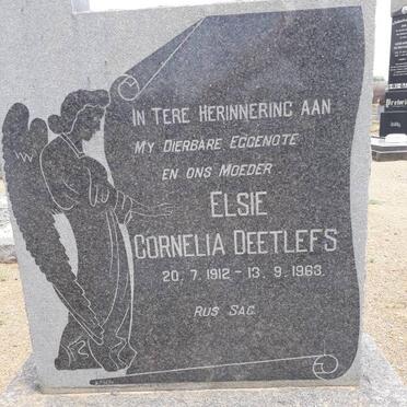 DEETLEFS Elsie Cornelia 1912-1963