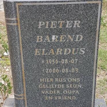 ERASMUS Pieter Barend Elardus 1956-2006