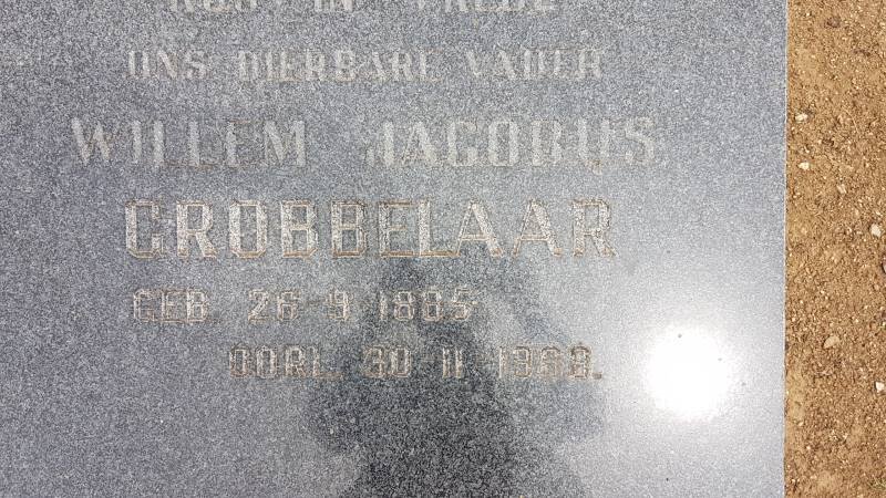 GROBBELAAR Willem Jacobus 1885-1968