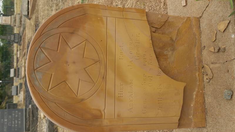 GROBLER Abraham Jacobus 1917-1922