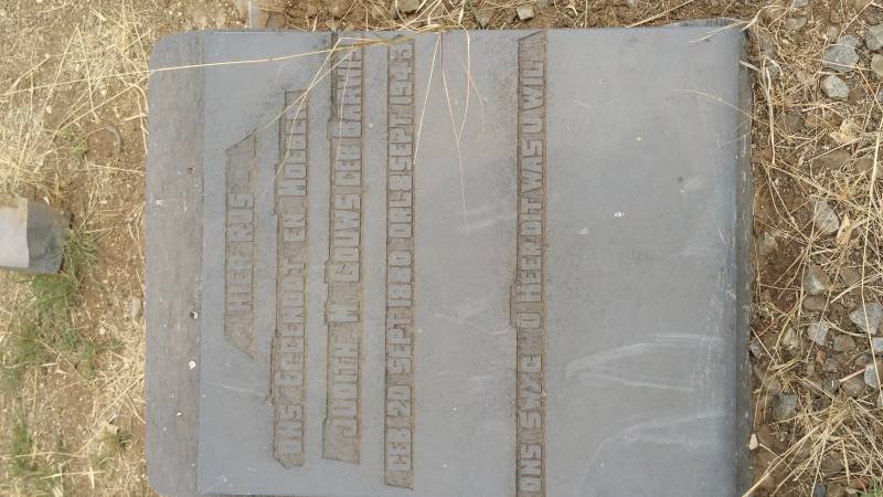 GOUWS Judith M. nee BARWISE 1880-1943