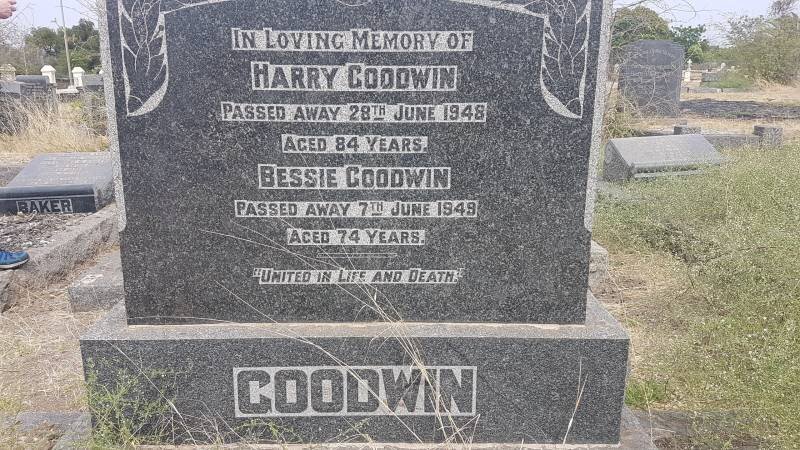 GOODWIN Harry -1948 &amp; Bessie -1949