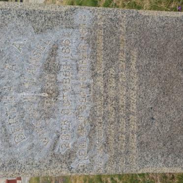 HANSEL Bertha A.A. 1861-1918