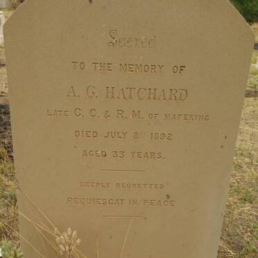 HATCHARD A.G. -1892