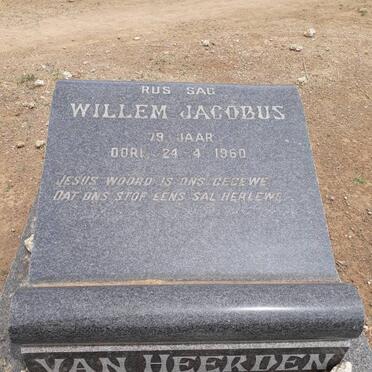 HEERDEN Willem Jacobus, van -1960