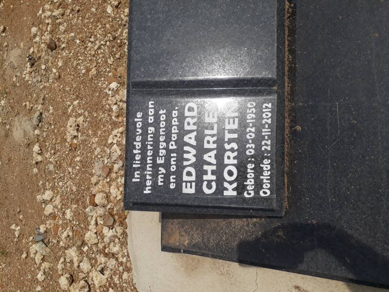 KORSTEN Edward Charles 1950-2012