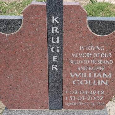 KRUGER William Collin 1942-2007