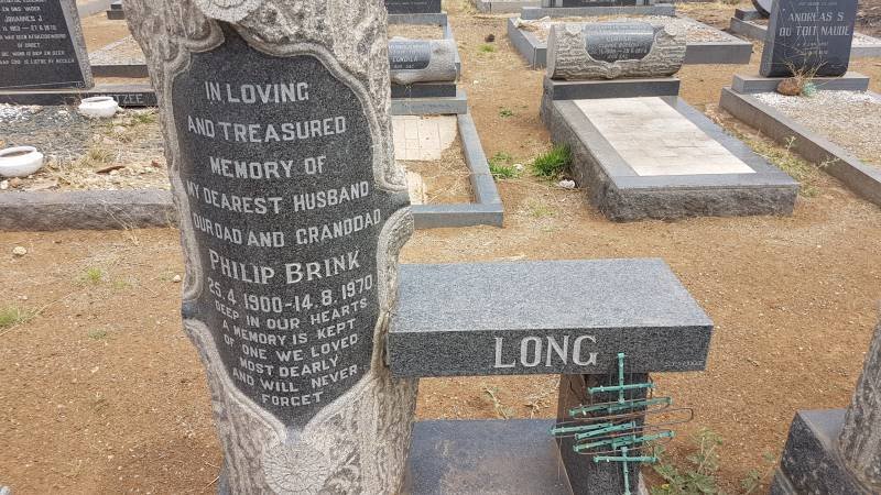 LONG Philip Brink 1900-1970