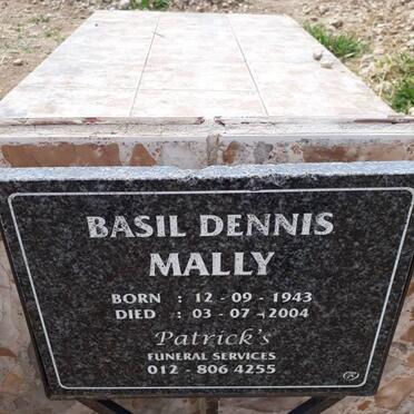 MALLY Basil Dennis 1943-2004