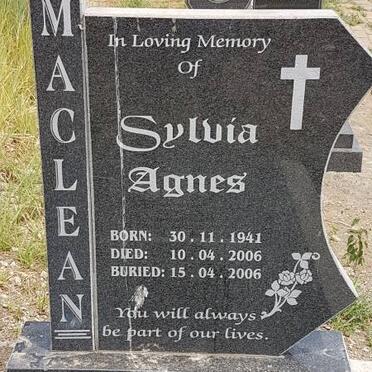 MACLEAN Sylvia Agnes 1941-2006