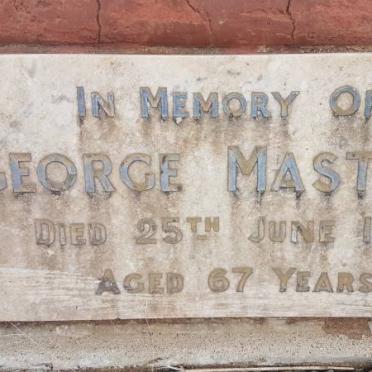 MASTERS George -1911